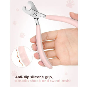 FLAMIA JABZ coupe-ongles en acier inoxydable de haute qualité pour animaux de compagnie petit moyen chien et chat coupe-orteils ciseaux chien chat outil de toilettage - Product Image 5