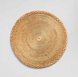 Napperons ronds en rotin robustes tissés à la main vietnamiens pour la décoration de la maison: améliorations élégantes de la table à manger - Product Image 2