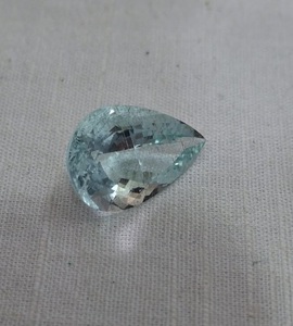 Best Aquamarine <b>Cut</b> <b>Stone</b> Loose <b>Stone</b> Making <b>For</b> Ring Loose Gemstone Aquamarine Sky Blue Color Aquamarine - Product Image 2