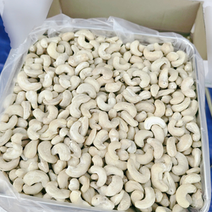 ขายส่งเม็ดมะม่วงหิมพานต์ราคาถูก เม็ดมะม่วงหิมพานต์ขายส่ง SANTIGO เกรด W180 W240 W320 ขนาดตัดตามสั่ง - Product Image 1