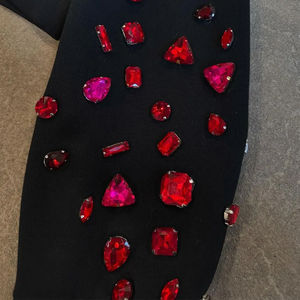 Personnalisé Nouvelle Arrivée Strass Hoodies Léger Bas quantité minimale de commande Strass Hoodies Personnalisé Couleur Strass Hoodies - Product Image 2