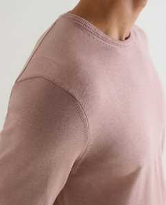 เสื้อยืดผ้าฝ้ายออร์แกนิก100% สำหรับผู้ชายลายเรียบผลิตในปากีสถานออกแบบโลโก้ได้ตามต้องการ - Product Image 3