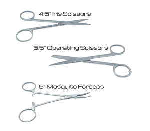Ensemble de kit de dissection d'étudiants en médecine en acier inoxydable de haute qualité - Product Image 3