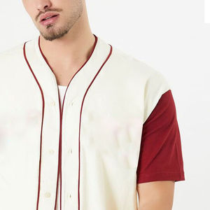 Jersey de Béisbol Transpirable de Talla Grande Más Vendido en 2025 con Logotipo Personalizado, Servicio OEM, Impresión por Sublimación, Precio Razonable - Product Image 5