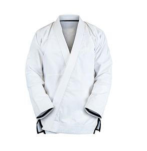 Kimono de boxe traditionnel avec logo frontal imprimé par transfert thermique pour tissu Spandex/Polyester 300g, séchage rapide, taille adulte unisexe - Product Image 1
