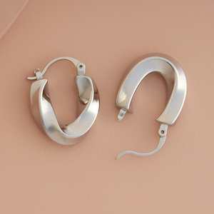 Pendientes de Aro y Colgantes Modernos 184108 de Latón y Cobre con Circonita, Perla y Diamante, Patrón Religioso, Número para Fiestas - Product Image 4