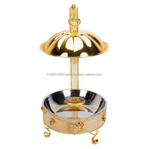 Wholesale Used <b>Food</b> Stainless Steel Gold Plated Luxury Chaffing Dishes for <b>Buffet</b> <b>Food</b> <b>Warmer</b> Chaffing Dish Best Quality - Product Image 6