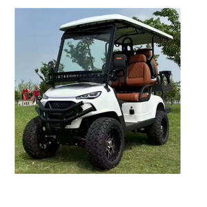 Modèle de voiturette de golf électrique 2024 avec batterie au lithium 72V 2 + 2 sièges pour la chasse et l'utilisation de la voiture - Product Image 4