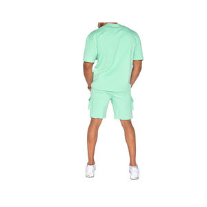 Ensemble de short d'été décontracté pour hommes de haute qualité séchage rapide et respirant Logo personnalisé confortable et élégant - Product Image 2