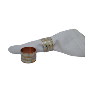 Nouvelle Collection – Anneaux de Serviette Écologiques en Stock pour Mariages, Banquets, Fêtes et Célébrations – Plusieurs Designs – Porte-Serviettes - Product Image 4