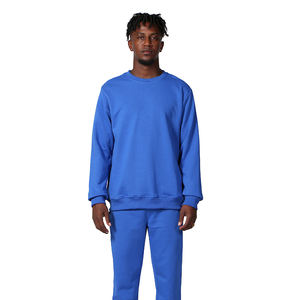 Sudadera de algodón con cuello redondo, ropa de calle en blanco, fabricante de sudaderas con capucha y sudaderas con capucha de gran tamaño personalizadas para hombre - Product Image 4