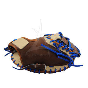 Guantes de Bateo de Béisbol de Cuero, Ligeros, Cómodos, para Práctica de Fildeo en el Campo de Béisbol - Product Image 3