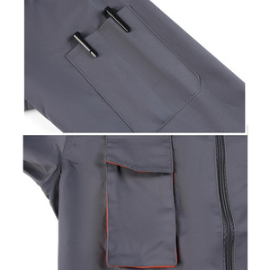 Combinaison confortable et personnalisée de vêtements de travail pour hommes avec logo imprimé broderie uniforme industriel durable approvisionnement d'usine OEM - Product Image 6