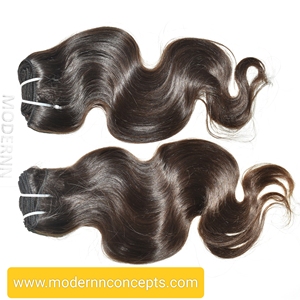 Vente en gros d'extensions de cheveux humains indiens vierges 100% bruts faisceau Bodywave de 8 à 32 pouces style vague profonde lâche à super prix - Product Image 1