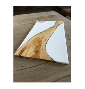 Planche à découper en bois et résine de qualité supérieure Ustensiles de cuisine Découpe de légumes multi-usages et planche à fromage - Product Image 1