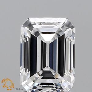 IGI diamants de laboratoire taille émeraude E VS1 clarté 1.5 ct laboratoire créé paire de diamants CVD en vrac pour boucles d'oreilles de mariage cadeau d'anniversaire - Product Image 1