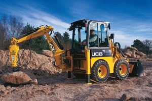 Mini Cargadora JCB 1CX 4x4, Minicargadora con Dirección Deslizante, Cargadora Frontal Compacta, Cargadora de Ruedas para Construcción Agrícola, Retroexcavadora JCB 1CX - Product Image 2