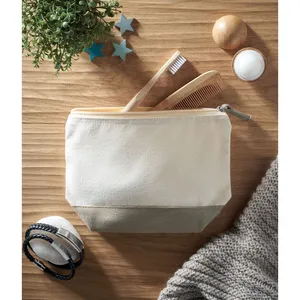 KLEUREN Trousse de Toilette Bicolore Personnalisée, Étui Cosmétique Sur Mesure pour Merchandising Haut de Gamme - Product Image 4