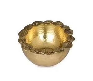 Qualité Classe Forme Arrondie Métal Urli Martelé Dessus De Table À La Main Urli Design Décoratif Premium Urli au Meilleur Prix - Product Image 6