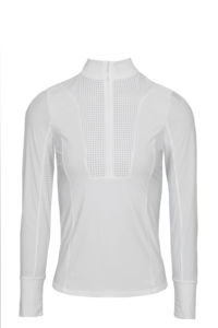 Horse Riding Equestrian Base Layer <b>Long</b> <b>Sleeve</b> Half Zip up T <b>Shirt</b>/breathable Durable <b>Women</b> and Men Booth Horse Riding <b>Polo</b> Shir - Product Image 6