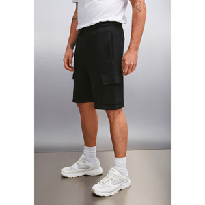 GRIMELANGE LIONEL Men's <b>Cargo</b> Pocket Elasticated Waist Comfort Fit Shorts - Product Image 2