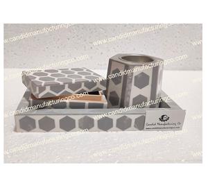 Cadeaux arabes de brûleurs d'encens Bakhoor, ensembles de brûleurs d'encens islamiques, brûleur d'encens personnalisé, parfum brûlant en provenance d'Inde - Product Image 3