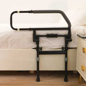 Barra de Apoyo Plegable y Ajustable de Acero al Carbono para Cama, con Diseño Moderno, Asa de Seguridad y Antideslizante, para Uso en Dormitorios de Personas Mayores - Product Image 2