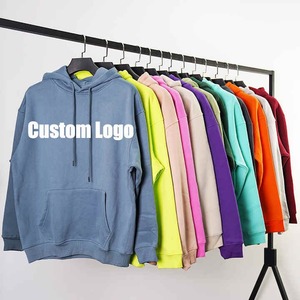 Sweat à capuche en molleton mélangé de coton de haute qualité respirant confortable lourd GSM le plus vendu sweats à capuche de base pour hommes - Product Image 3