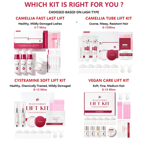 ICONSIGN Camellia Cysteamine <span class=keywords><strong>Kit</strong></span> Coreano per <span class=keywords><strong>Laminazione</strong></span> Ciglia e Sopracciglia 2in1 Senza Colla con Polvere Lami Mix per Lash Lift - Product Image 4