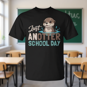 เสื้อยืดนักเรียนครูคนรักนากน่ารัก วันเรียนอีกวันหนึ่ง-ของแถมส่งเสริมการขาย - Product Image 3