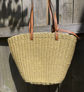 High QualityNew Design French Market Basket <b>Bag</b> / Moroccan Basket/natural <b>Straw</b> Market <b>Bag</b>/ - Product Image 1