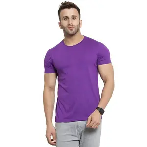 Customized Cheap Printing Blank Men's T shirts cotton Polyester Sport T shirt Customize Gym