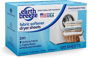 Feuilles assouplissantes pour sèche-linge Earth Breeze sans parfum – 120 feuilles - Product Image 6