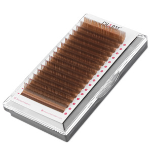 Extensiones de pestañas de volumen esponjoso marrón clásico de alta calidad extensión de pestañas PBT coreanas ventas al por mayor pestañas individuales proveedor superior - Product Image 3