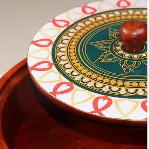 กล่องโรตีไม้สุดหรูสำหรับเสิร์ฟ กล่องโรตีไม้ขัดเงาด้วยมือสำหรับครัวอินเดียสมัยใหม่ในราคาที่เข้าถึงได้ - Product Image 5