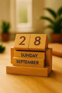 แท่นวางปฏิทินไม้เนื้อแข็ง |   งานฝีมือช่างฝีมือ |   จัดหาโดยตรงจากโรงงาน - Product Image 2