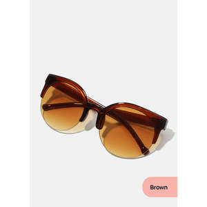 Lunettes de soleil polarisées semi-cerclées en nylon vert doré de haute qualité A+ avec verres dégradés antireflets, style rectangulaire tendance - Product Image 5