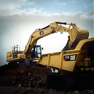 Mencapai Caterpillar tangan kedua CAT336GC Komatsu 320d/330d 36 33.6Ton kapasitas Crawler Excavator Core PLC Volvo pompa Motor - Product Image 1