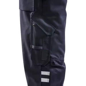 Overol Ignífugo Personalizado de Algodón con Franjas Reflectantes, Ropa de Seguridad para Rescate de Emergencia - Product Image 2