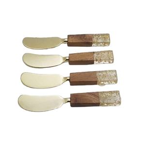 Juego de Cubiertos de Acero Inoxidable con Diseño de Primera Calidad, 4 Piezas, Fabricante Indio, Estilo Vintage, Ecológico, para Regalos - Product Image 1