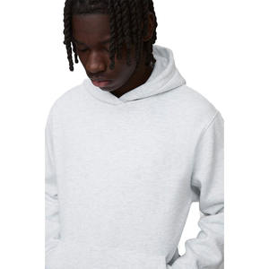 330GSM Basic Regular Fit White Over the Head Hoodie para Winter Trending OEM Service Blank Hoodies de Marfa International - Product Image 5