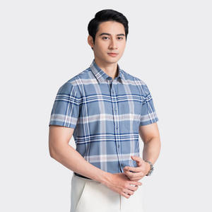 Aristino, camisa con estampado de corte regular para hombre, alta calidad, informal, cómoda, de manga corta, talla grande, precio caliente, fabricación ASS013AZ - Product Image 3