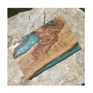 Personalice su diseño con su elección Corte de alta calidad Cortar tablas de queso de madera y resina Usos para fiestas Hoteles de bodas - Product Image 5