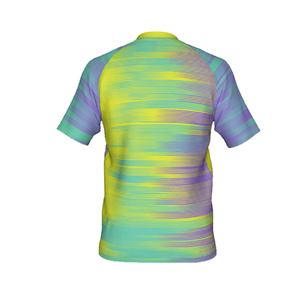 Camiseta de manga corta informal de verano para hombre, tejido de alta calidad, estampado de sublimación completa de moda, ajuste de gran tamaño, venta al por mayor, nuevo - Product Image 3