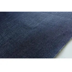 The Luxurious 4041-ACT-L Japanese Cotton Material Indigo Shirt Chambray Denim Fabric