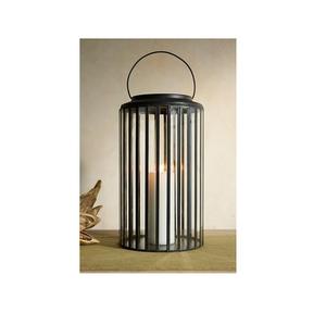 Lanternes à bougies en métal de grandes tailles avec poignée lanternes en matériaux de haute qualité pour la décoration de la maison - Product Image 1