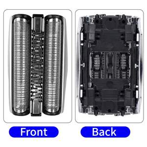 Cabezal de Repuesto de Doble Cuchilla para Afeitadora Eléctrica Masculina, Resistente al Agua IPX7, Lavable, Afeitadora Rotatoria para Barba y Cuerpo, Funcionamiento Alemán - Product Image 4