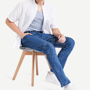 Pantalones Vaqueros de la Mejor Calidad, Ropa Casual de Alta Calidad, Pantalones Vaqueros para Hombre de Color Sólido, Pantalones Vaqueros para Hombre Más Vendidos - Product Image 3