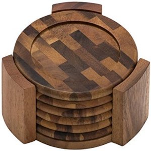 Sous-verres en céramique de style luxueux, finition naturelle, faits à la main, pour la cuisine, articles de restauration, sous-verres en forme personnalisée, ensemble de sous-verres en forme de cœur - Product Image 3