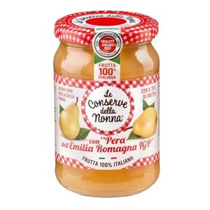 Emilia Pear Extra <b>Jam</b> 330 g Per <b>Jar</b> 12-Piece Pack From Conserve Della Nonna - Product Image 1